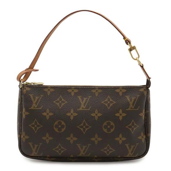 Louis Vuitton Handbags - LOUIS VUITTON Brown Monogram Pochette Mini Bag
